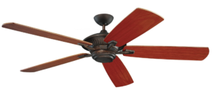 Monte Carlo 5CY60RB, Cyclone, Outdoor Ceiling Fan, 60 inch Span, Roman Bronze