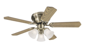 Westinghouse 7851000 Contempra Trio Three-Light 42-Inch Reversible Five-Blade Indoor Ceiling Fan