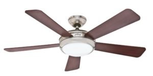 Hunter Palermo 52-Inch Energy Star Brushed Nickel Ceiling Fan